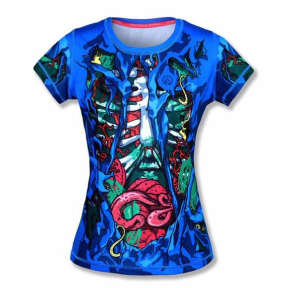 NWT “Zombie” Tech Shirt - INKnBURN / NWT - Picture 3 of 12